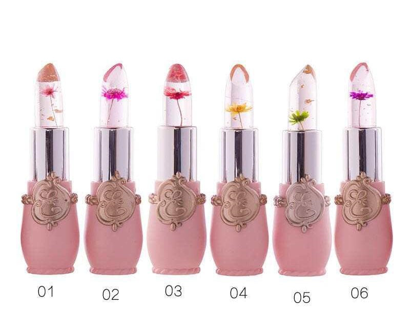 Crystal Flower Jelly Lip Balm